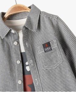 Ensemble 2 pièces chemise et tee-shirt bébé garçon - LuluCastagnette